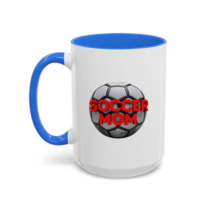 Colorful Soccer Mom Mug - Perfect Gift for Sports Enthusiasts