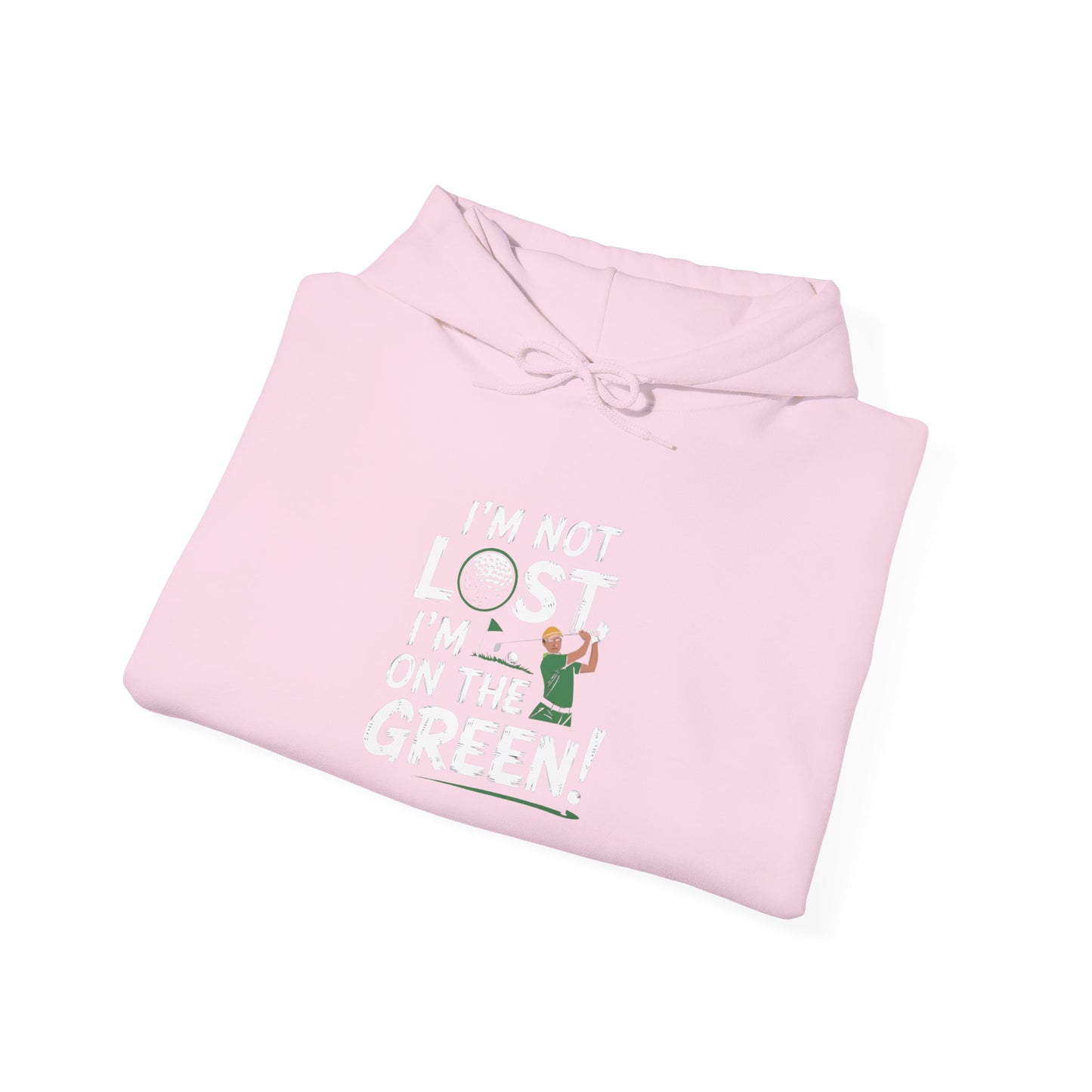 men & women golf sweatshirt: on the green! unisex sweatshirt