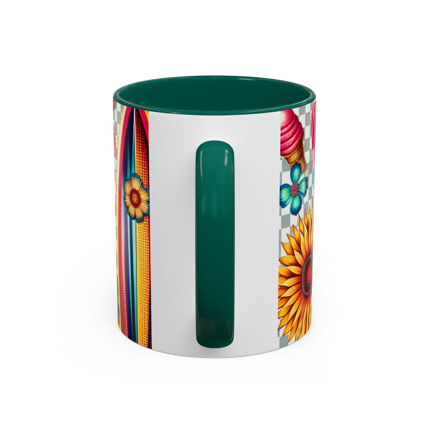 colorful summer vibes mug | vibrant design for your morning coffee