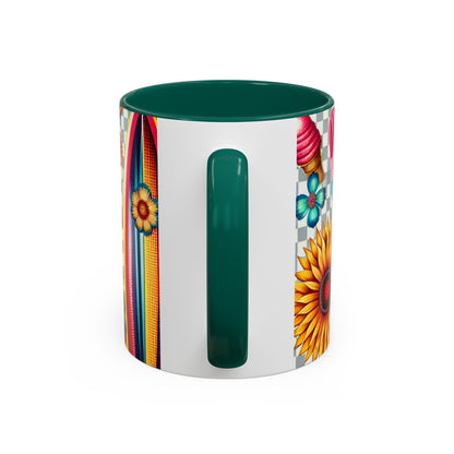 Colorful Summer Vibes Mug | Vibrant Design for Your Morning Coffee