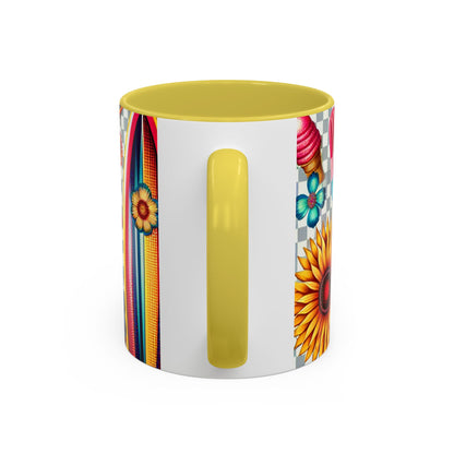 Colorful Summer Vibes Mug | Vibrant Design for Your Morning Coffee