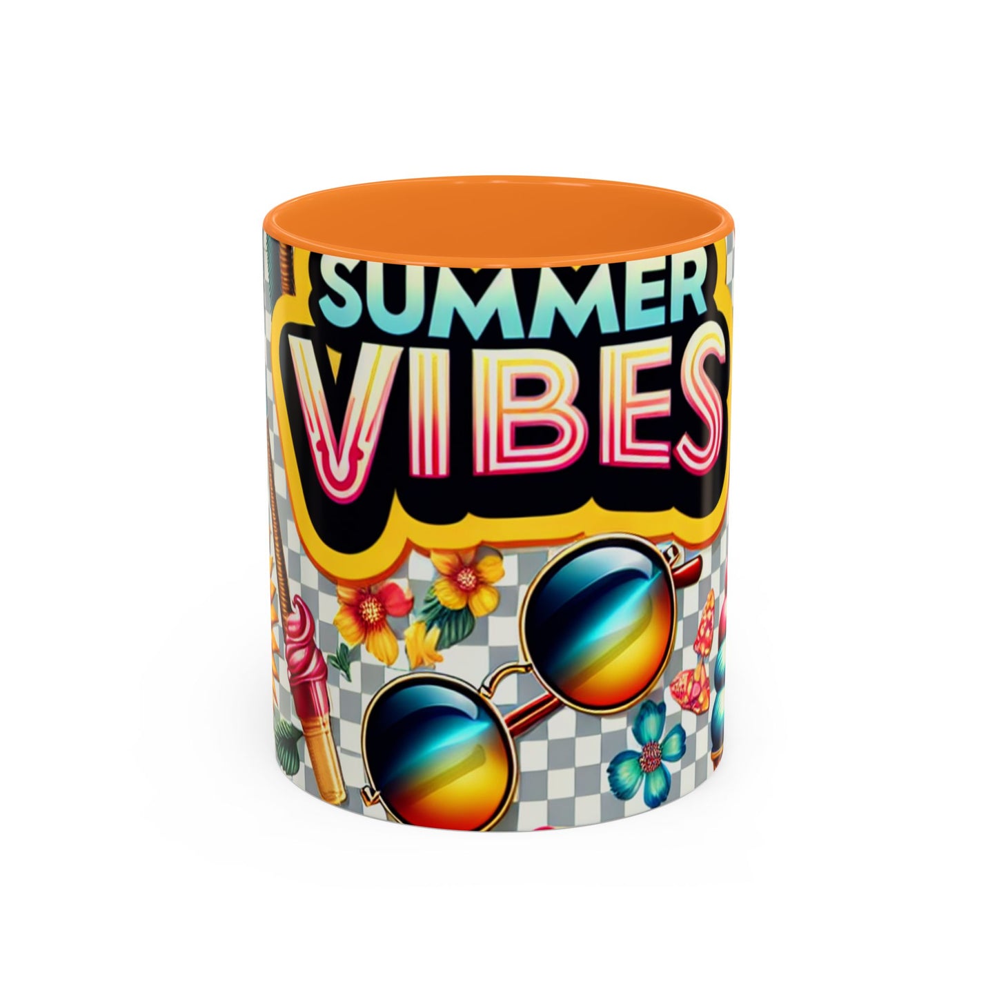 colorful summer vibes mug | vibrant design for your morning coffee