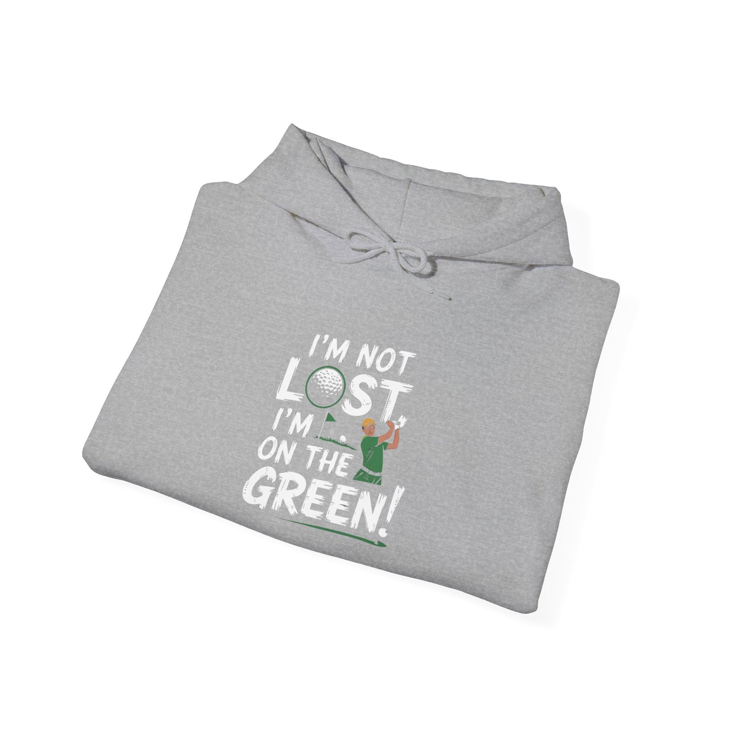 men & women golf sweatshirt: on the green! unisex sweatshirt