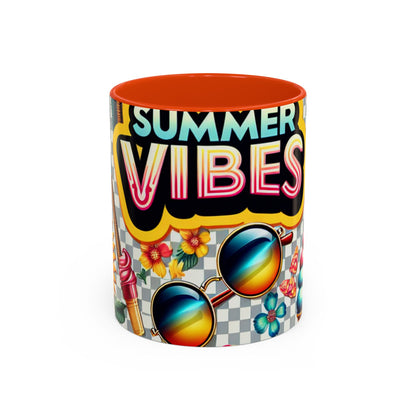 Colorful Summer Vibes Mug | Vibrant Design for Your Morning Coffee