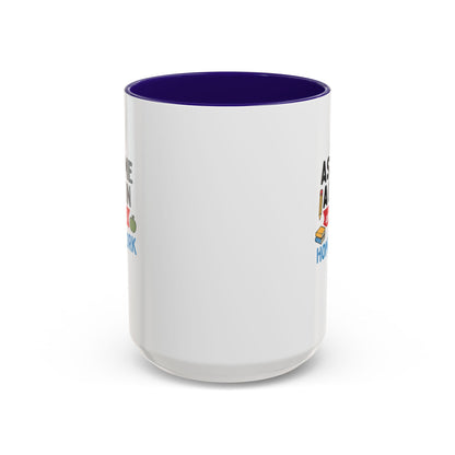 Colorful 'Ask Me Again, It's Homework' Mug - Perfect for Students. Teachers with Attitude.