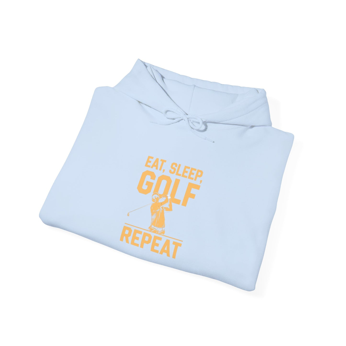 men & women golf sweatshirt: eat, sleep, golf repeat. unisex golf sweatshirt: