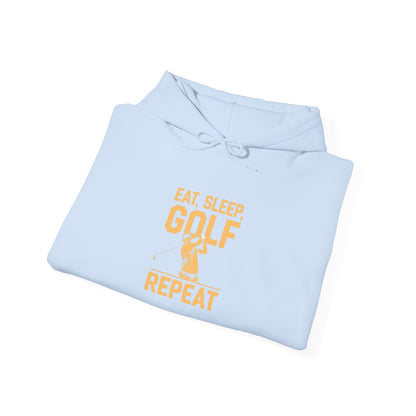 Men & Women Golf Sweatshirt: Eat, Sleep, Golf Repeat. Unisex Golf Sweatshirt: