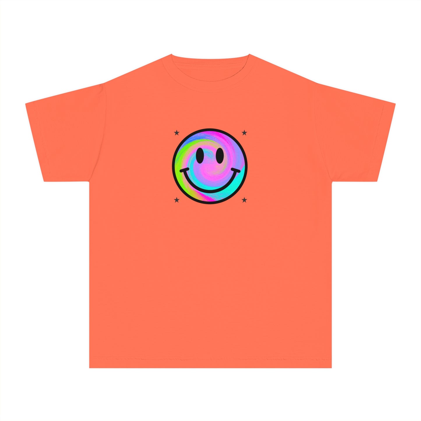 youth t-shirt - smiley face