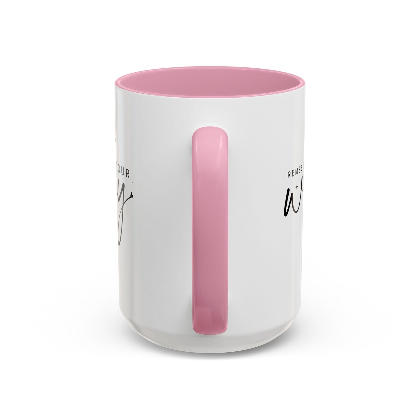 colorful mugs (11oz, 15oz) - remember your why - purpose driven motivation