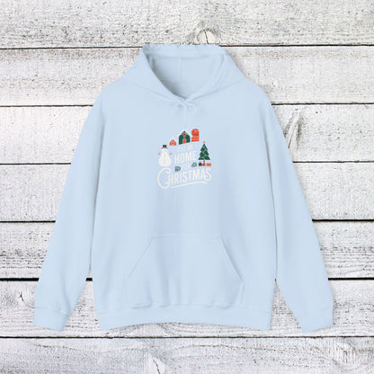 Men's and Women's Christmas Sweatshirt. Home for Christmas. Unisex Christmas Sweatshirt.