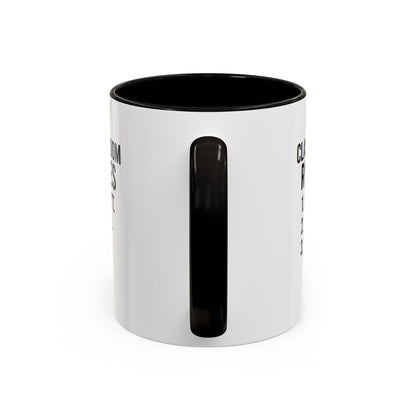 Colorful Classroom Rules Mug - Perfect for Teachers and Students. Teachers with attitude.