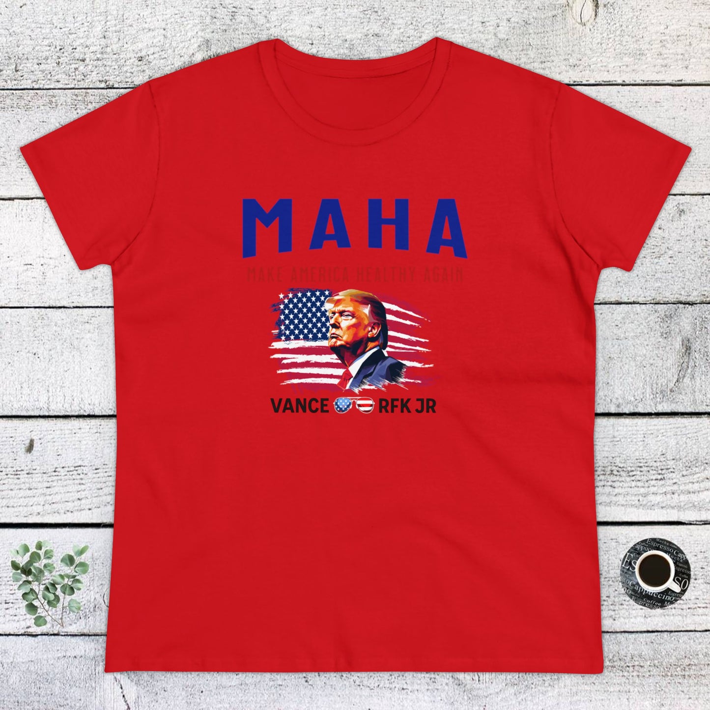 women's t-shirt - make america healthy again (maha)