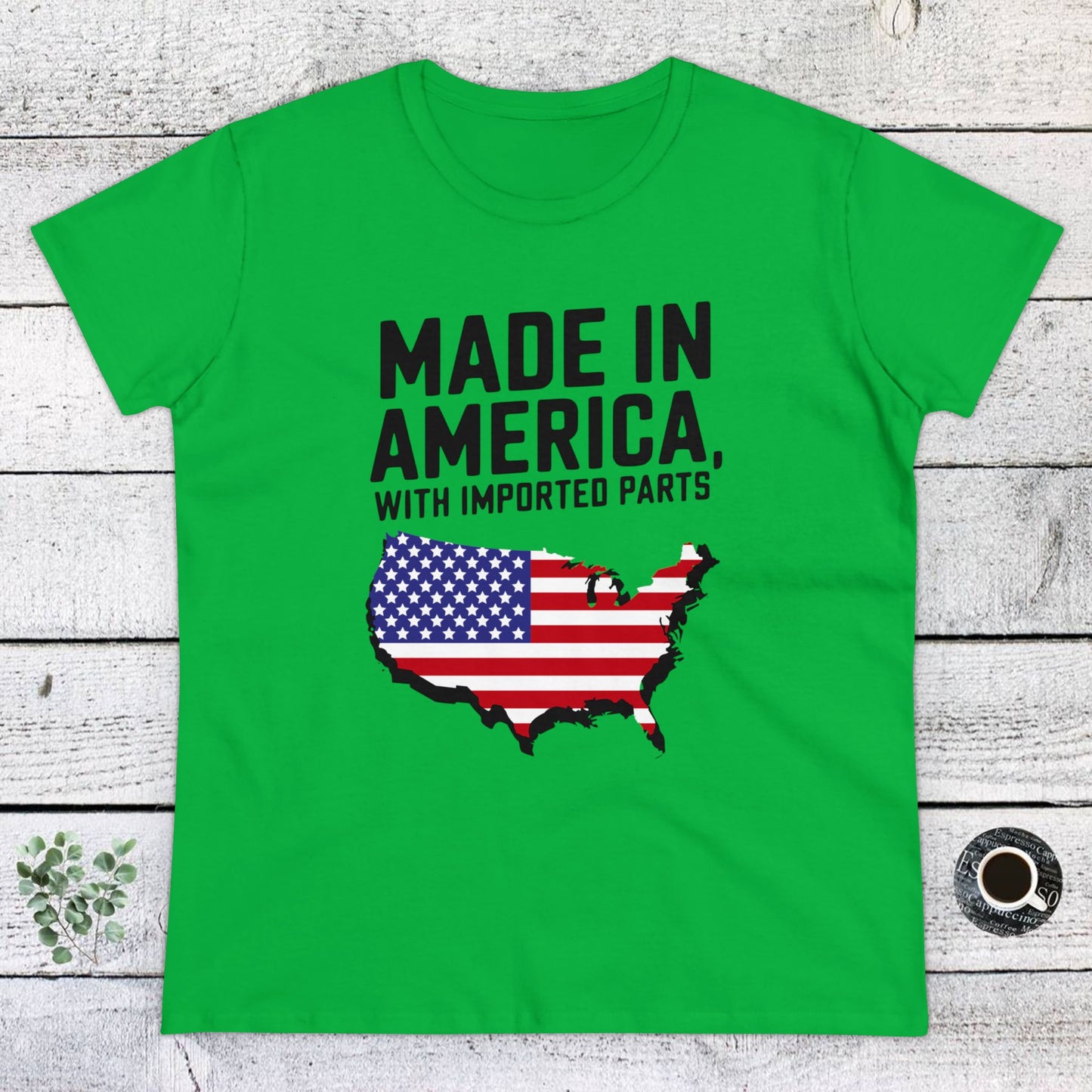 women's t-shirt, women's tee, funny gift, election, made in america!