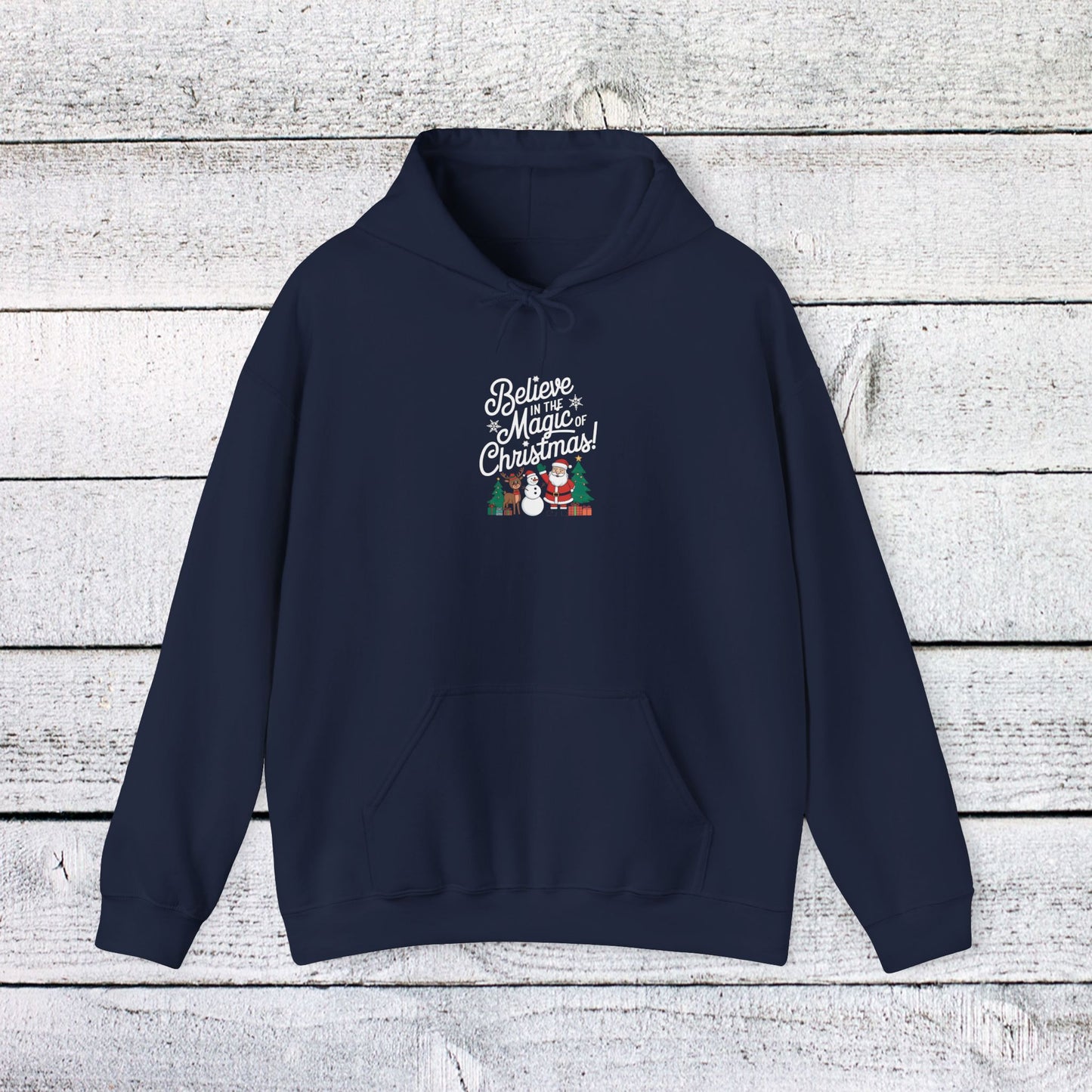 men's and women's christmas sweatshirt. magic of christmas. unisex christmas sweatshirt.