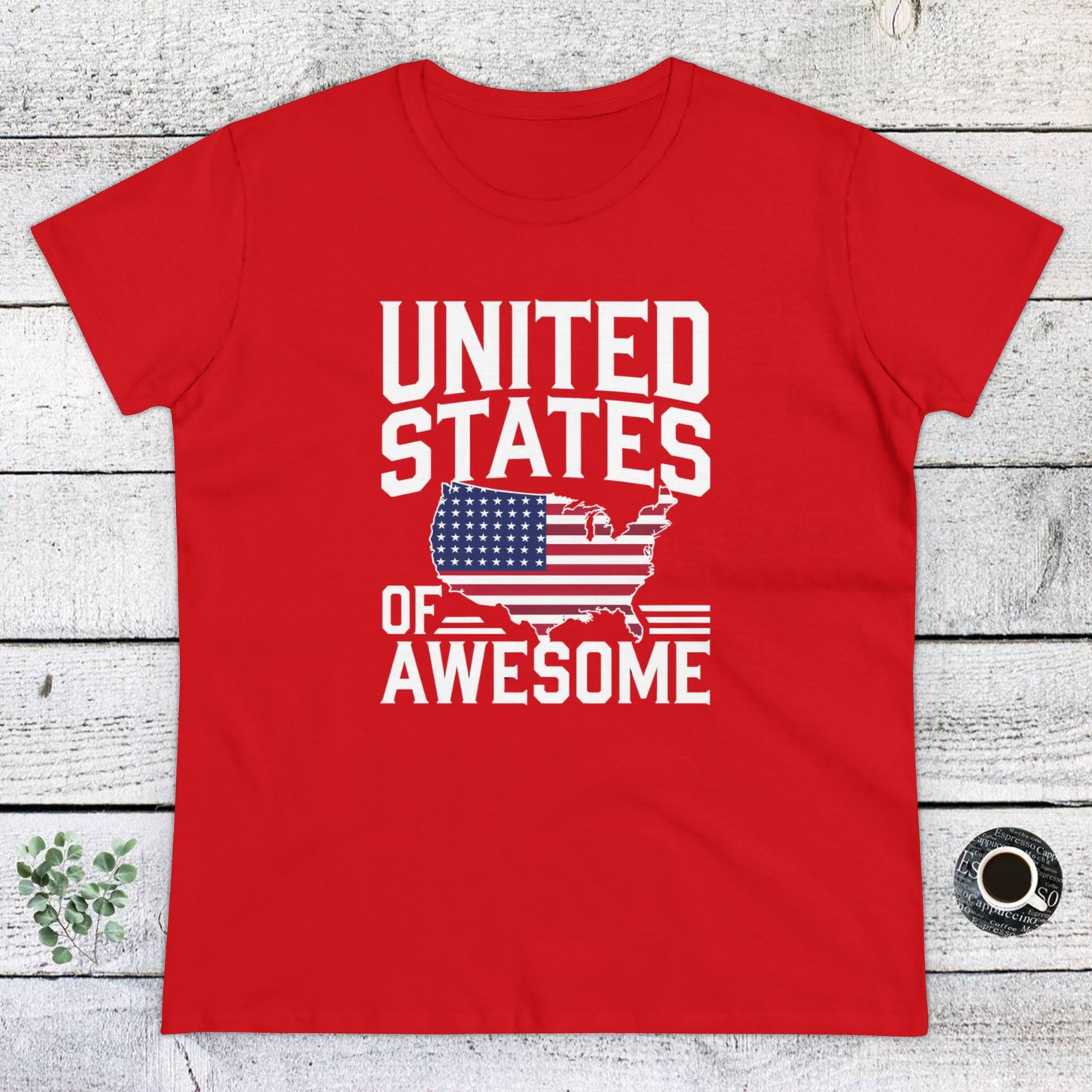 women's t-shirts, women's tee, funny gift, united states of awesome!