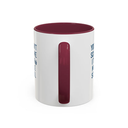 Funny Middle School Teacher Mug - You Can't Scare Me. Teachers with Attitude.