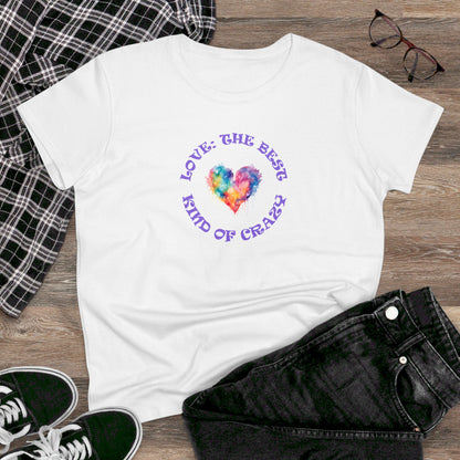 Womens T-Shirt - Love Crazy