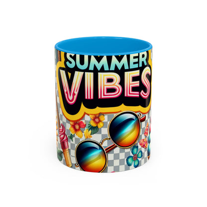 Colorful Summer Vibes Mug | Vibrant Design for Your Morning Coffee