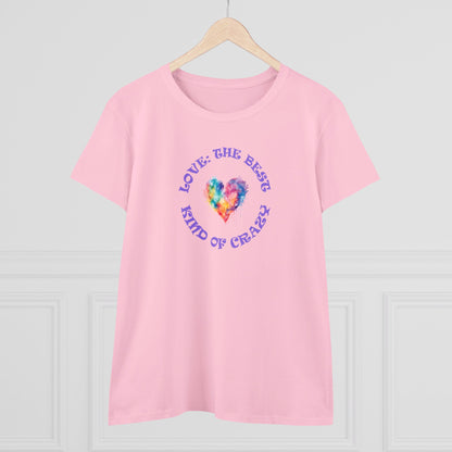 Womens T-Shirt - Love Crazy