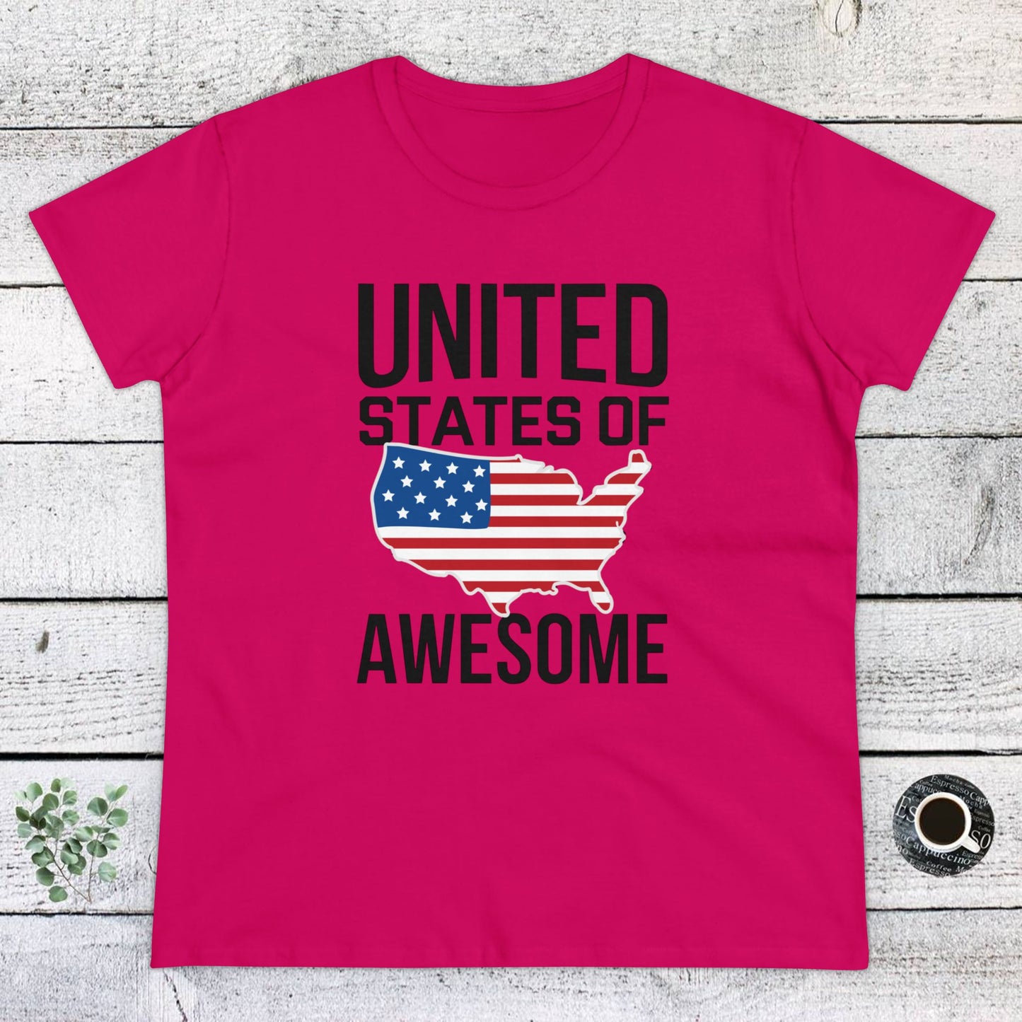 women's t-shirt, women's tee, funny gift, united states of awesome!