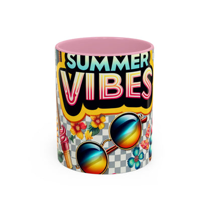 Colorful Summer Vibes Mug | Vibrant Design for Your Morning Coffee