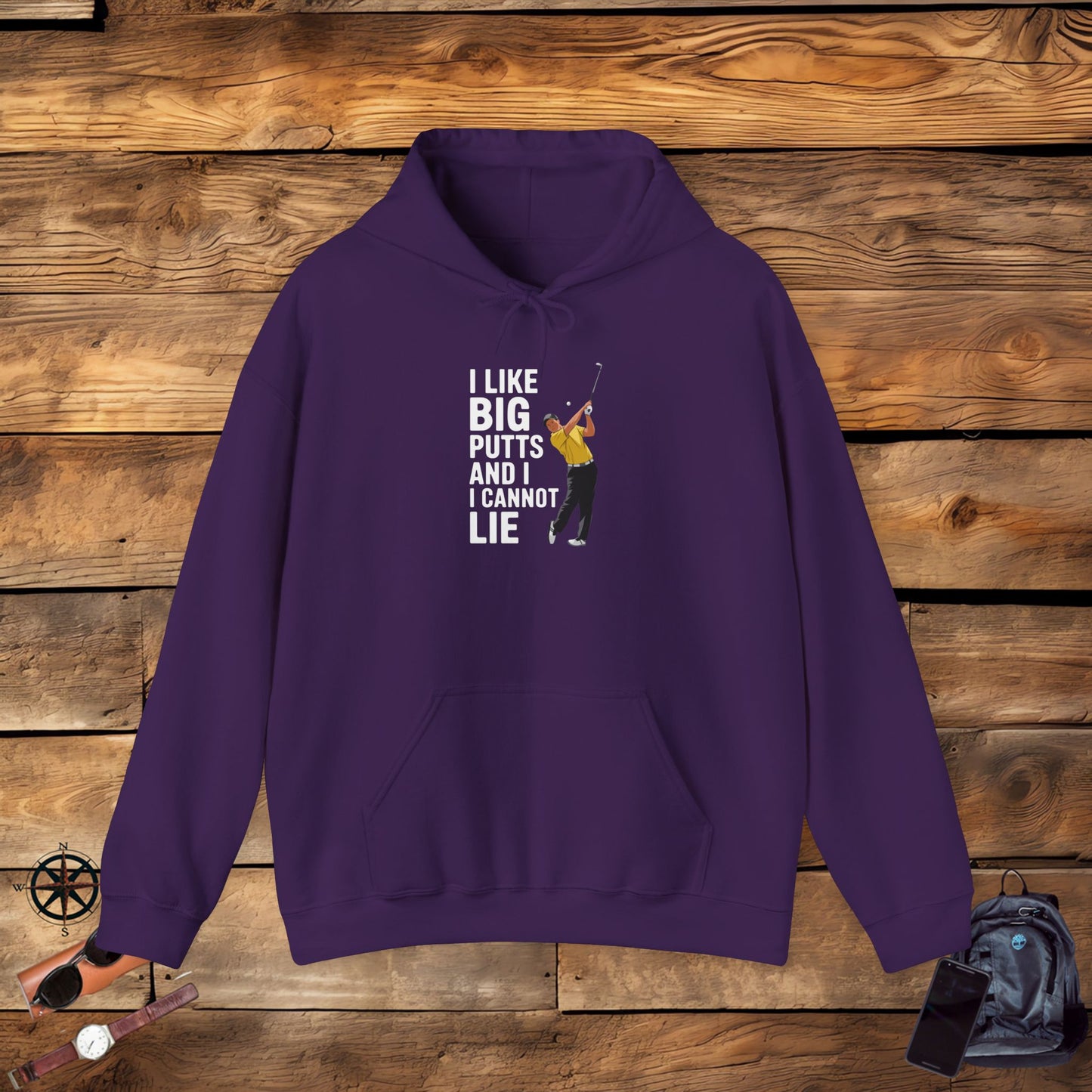 copy of men & women golf sweatshirt: i like big putts and i cannot lie. unisex golf sweatshirt