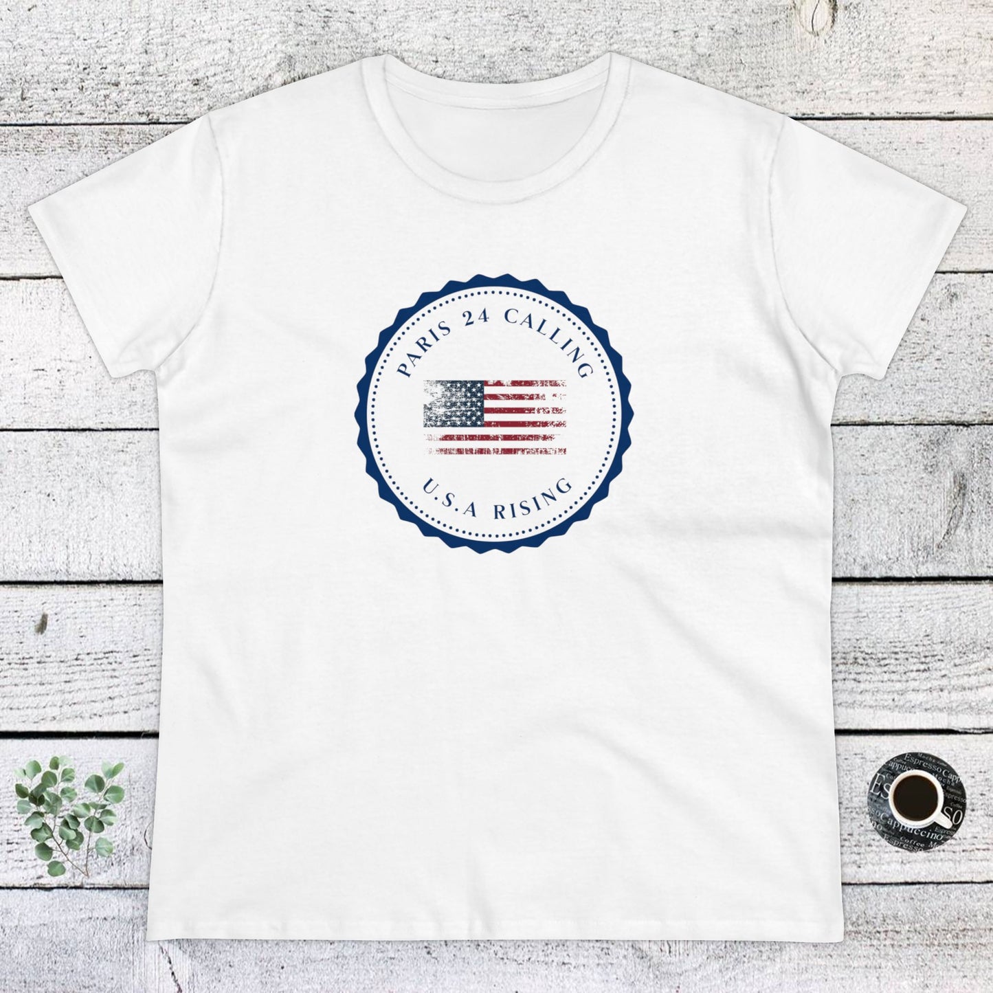 women's t-shirt - usa rising