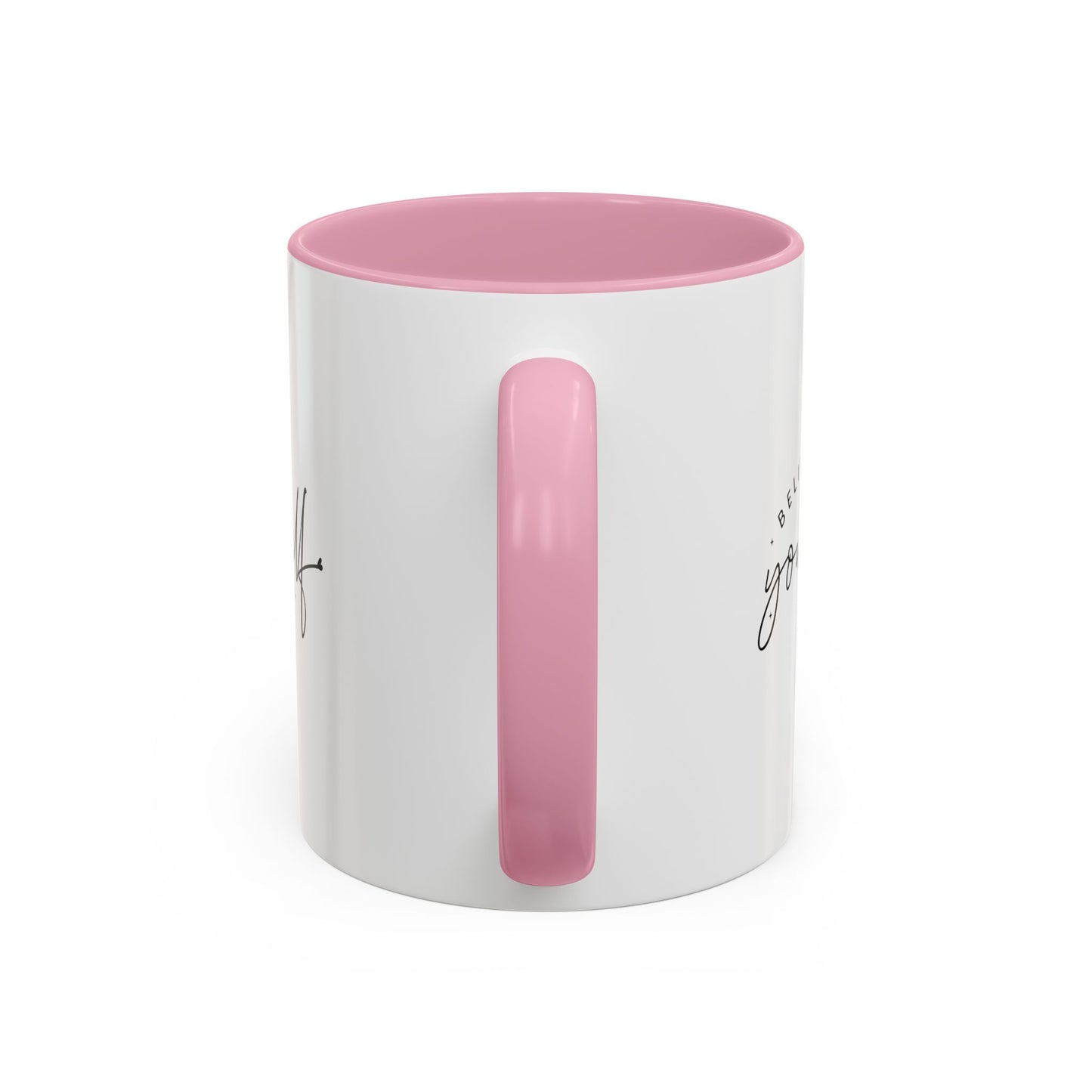 colorful inspirational mug - believe in yourself