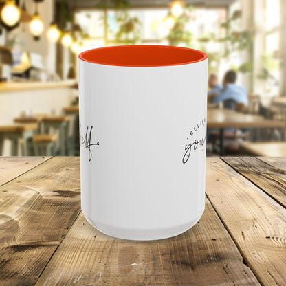 Colorful Inspirational Mug - Believe in Yourself