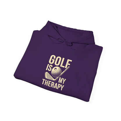 Men & Women Golf Sweatshirt: Golf is my Therapy. Unisex Sweatshirt.