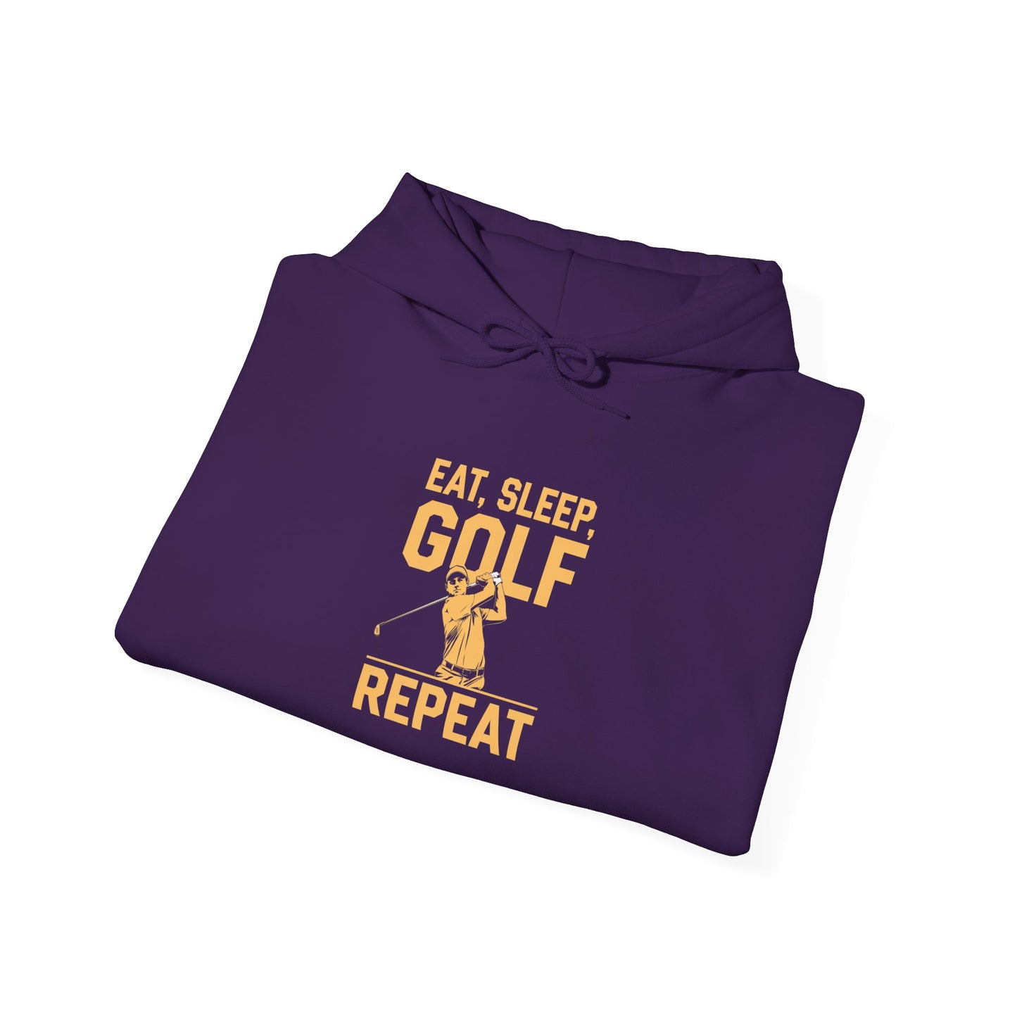 men & women golf sweatshirt: eat, sleep, golf repeat. unisex golf sweatshirt: