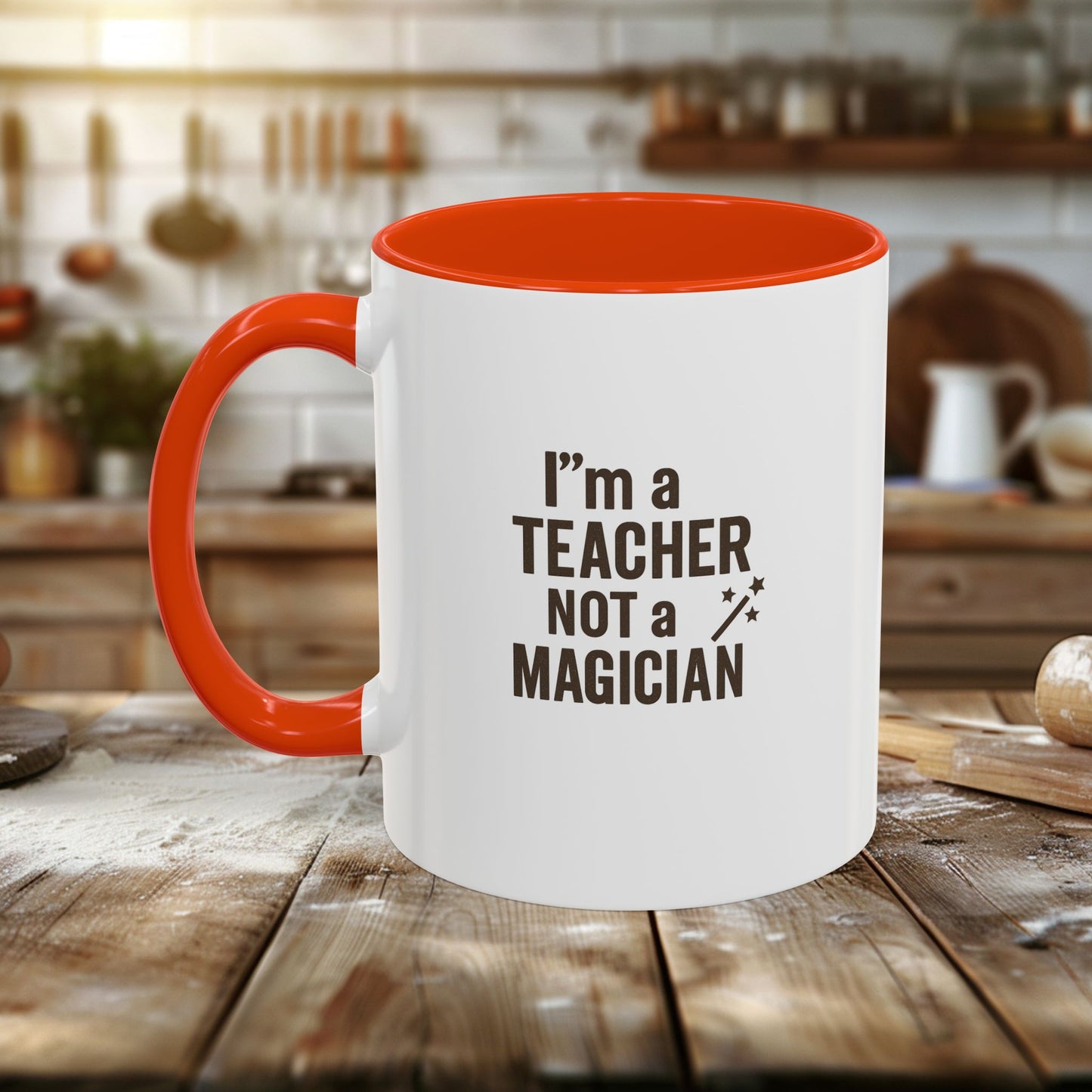 colorful teacher mug - perfect gift for educators. teachers with attitude.