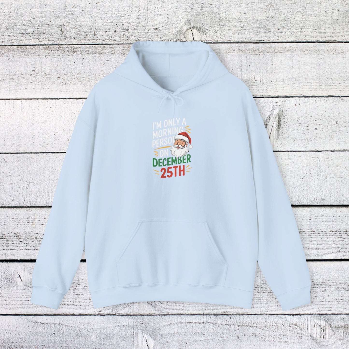 men's and women's christmas sweatshirt. i'm not a morning person. unisex christmas sweatshirt.