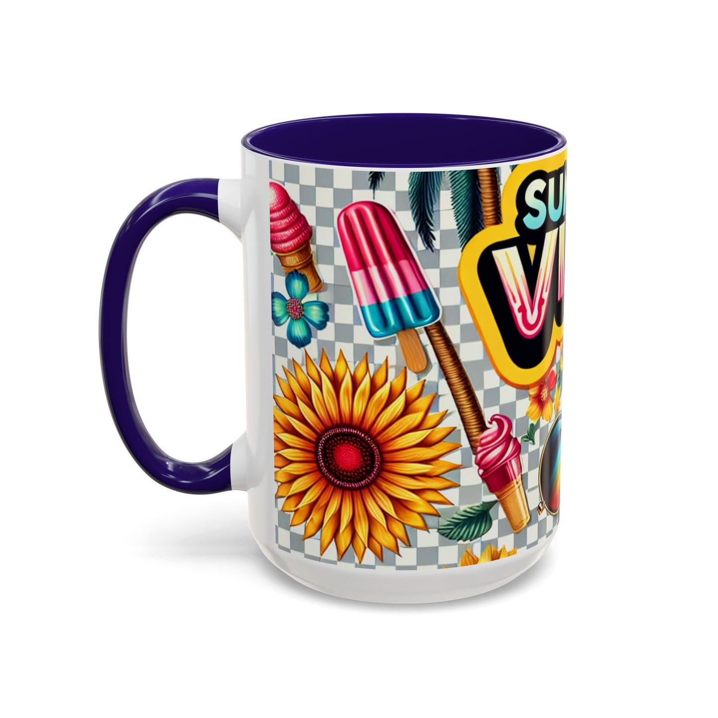 colorful summer vibes mug | vibrant design for your morning coffee