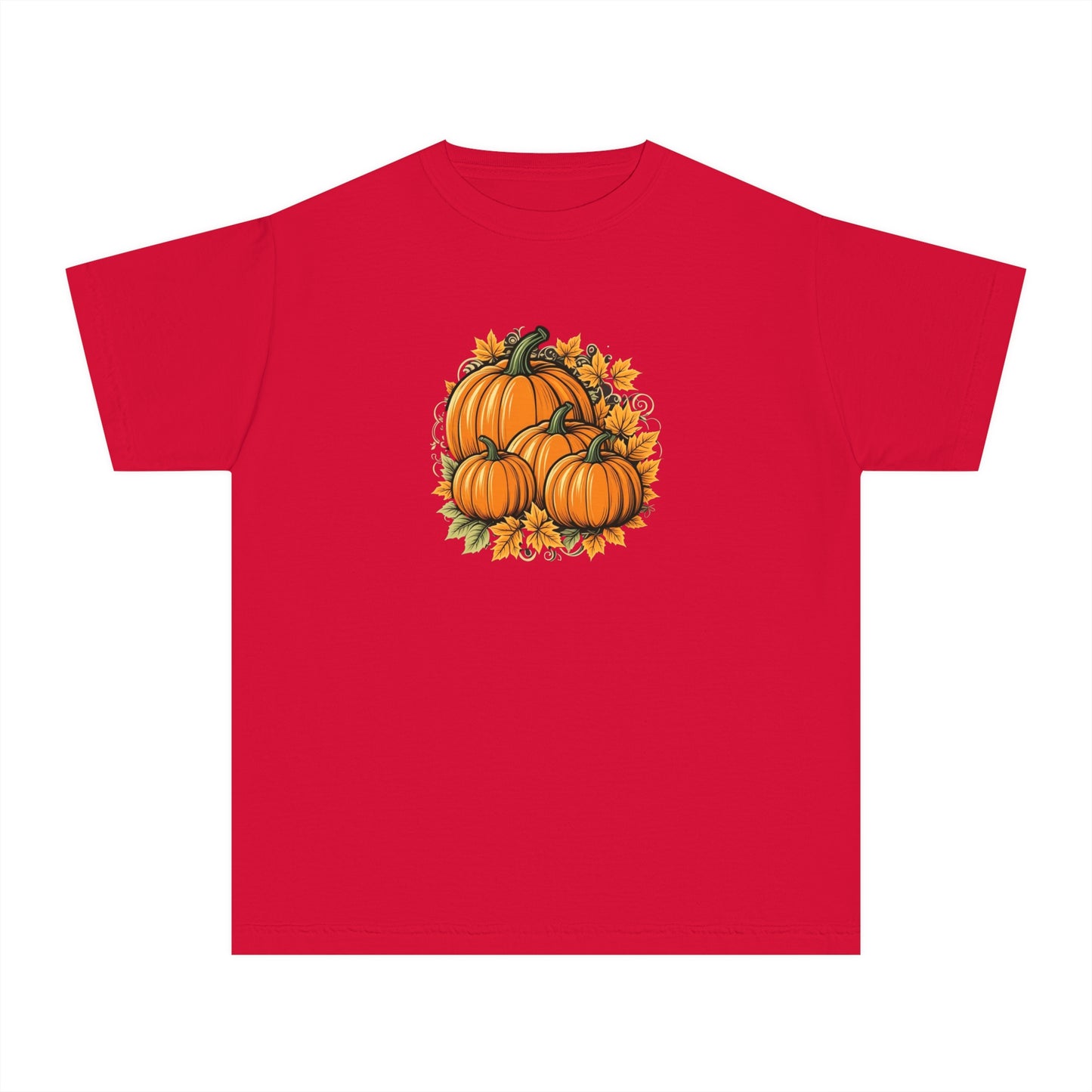 youth t-shirt - pumpkins