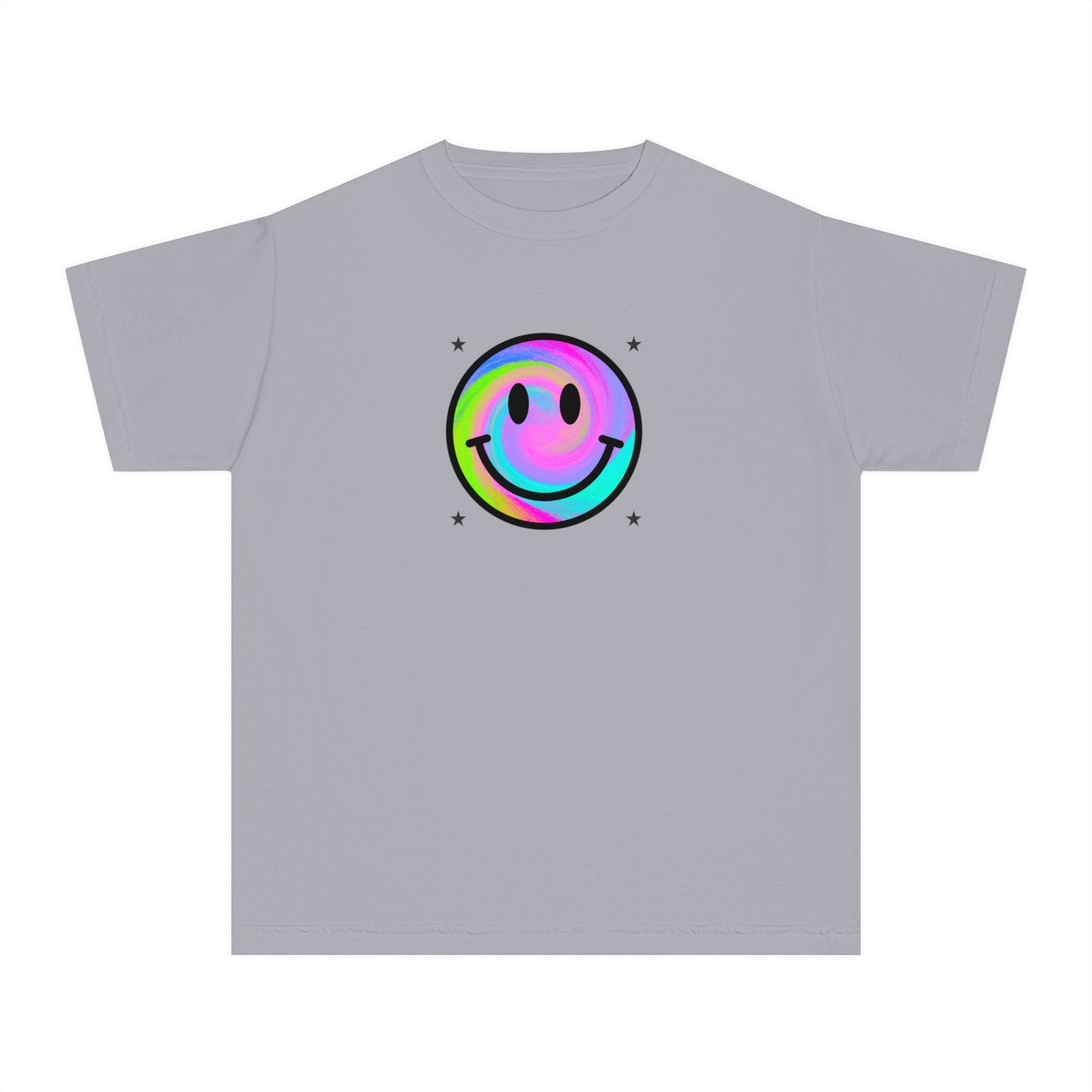 youth t-shirt - smiley face