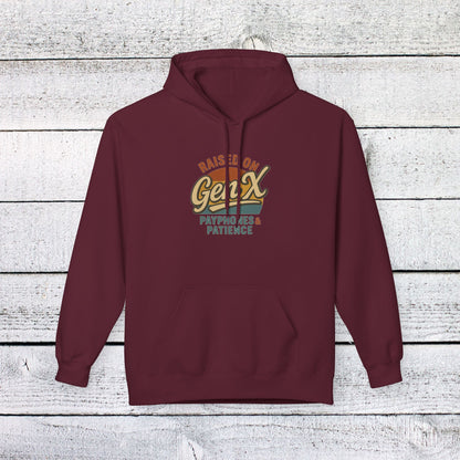 Unisex Softstyle Hoodie - Raised on Gen X Design