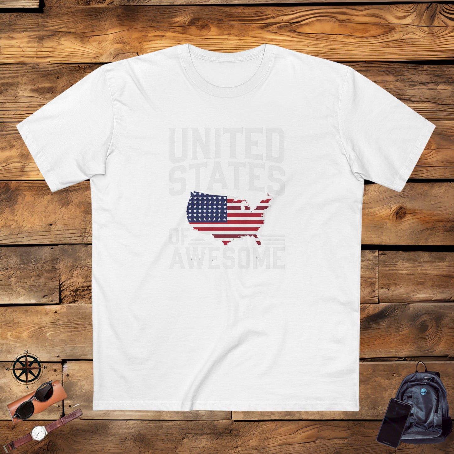 men's t-shirt, men's tee, funny gift, election, united states of awesome