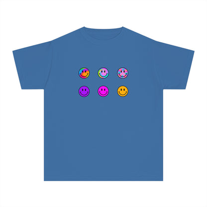 Youth T-Shirt - Smiley Faces