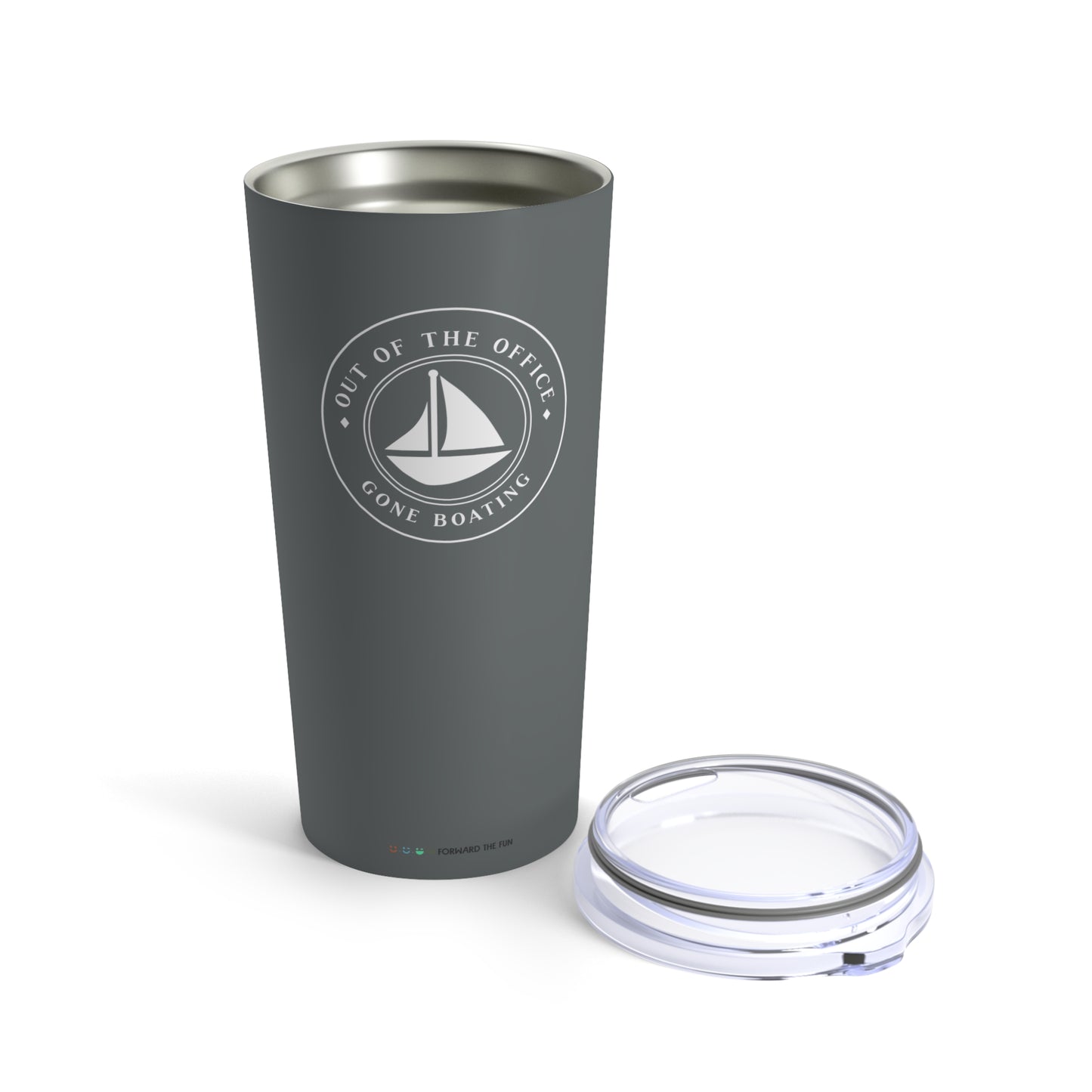 tumbler 20oz - gone boating!