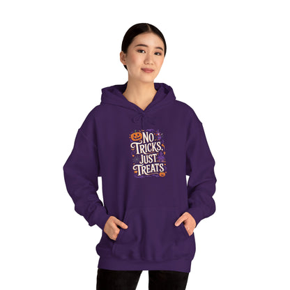 Unisex Hoodie - Halloween Hoodie -No Tricks Just Treats!