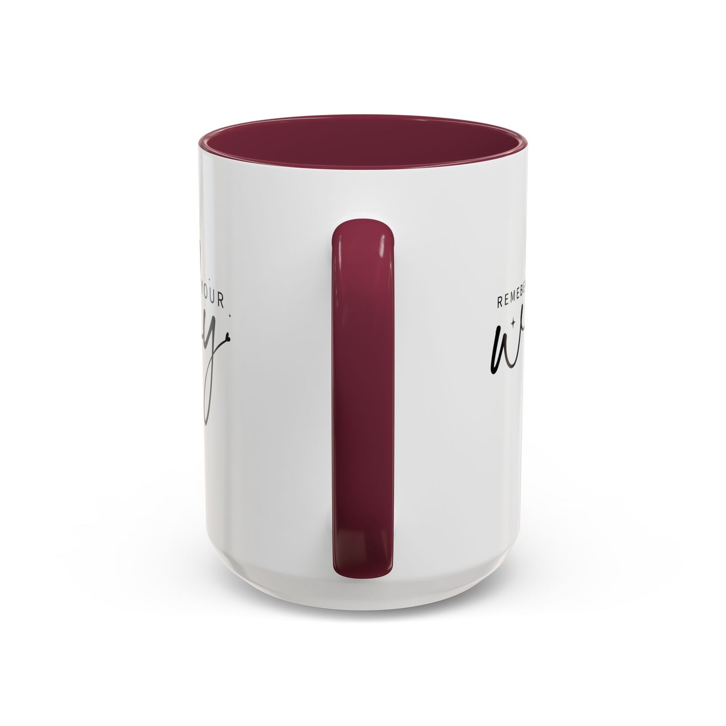 colorful mugs (11oz, 15oz) - remember your why - purpose driven motivation