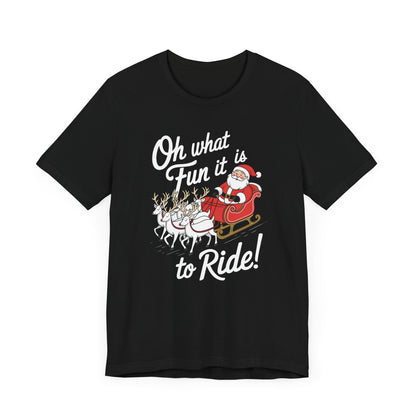 Men & Women Christmas T-Shirt. Christmas Fun! Unisex Christmas T-Shirt.