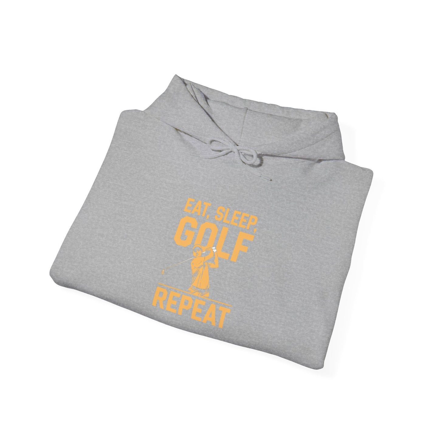 men & women golf sweatshirt: eat, sleep, golf repeat. unisex golf sweatshirt: