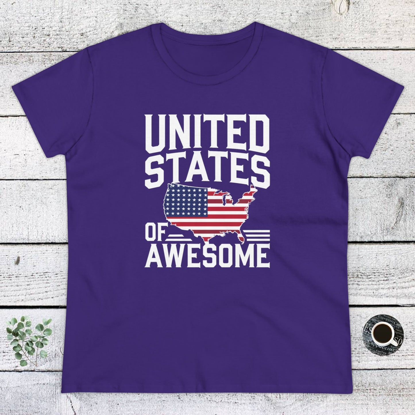 women's t-shirts, women's tee, funny gift, united states of awesome!