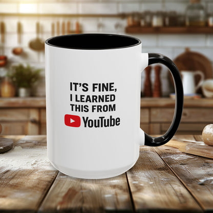 Unique Colorful Mug - Perfect for YouTube Lovers