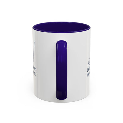 Colorful Golf Mug - Driver or Iron? The Daily Struggle