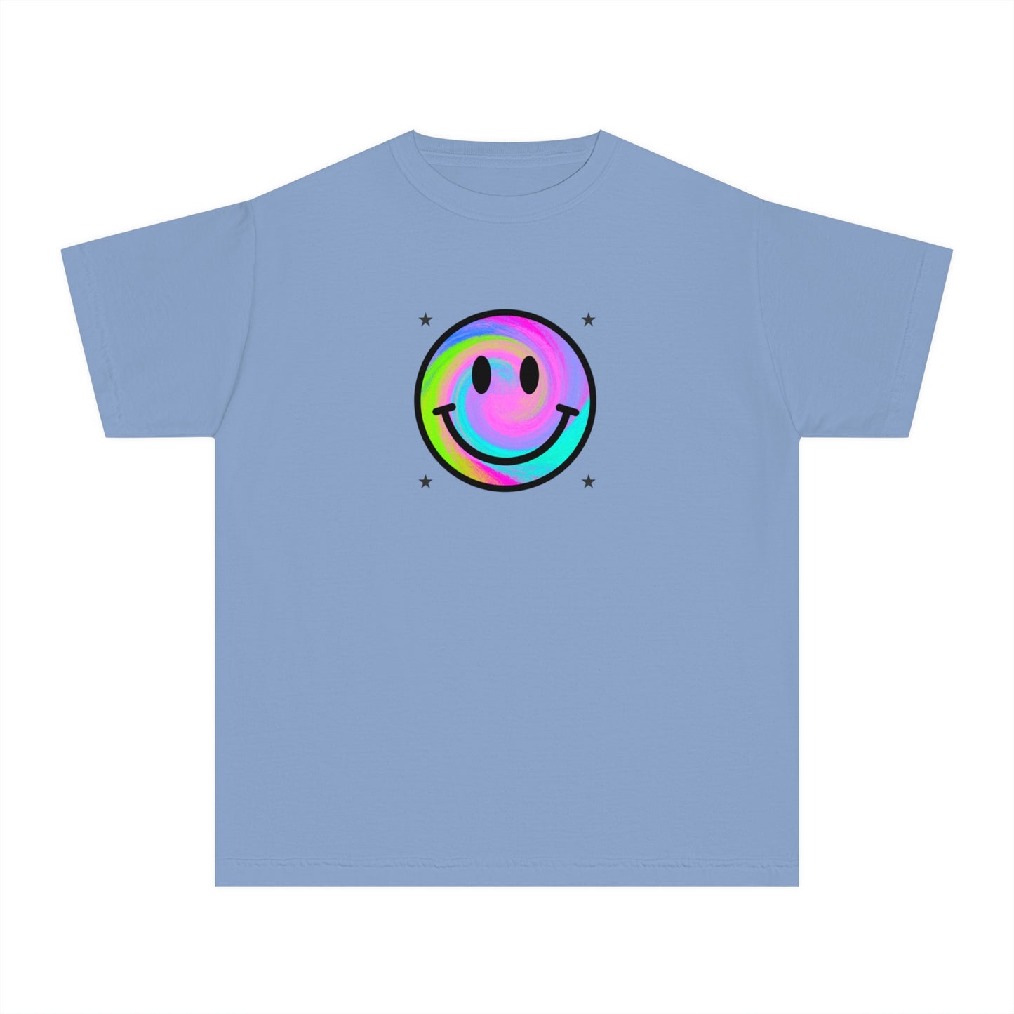youth t-shirt - smiley face