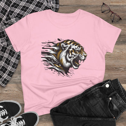 Fierce Tiger Graphic Cotton Tee