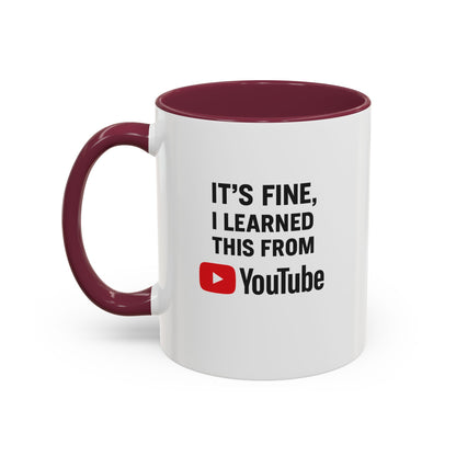 Unique Colorful Mug - Perfect for YouTube Lovers